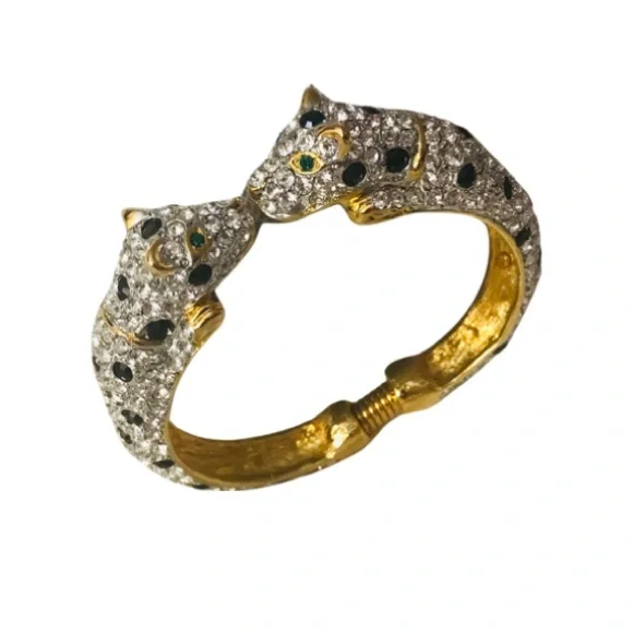 “Kenneth Lane” Double Head Bracelet - Picture 1 of 13